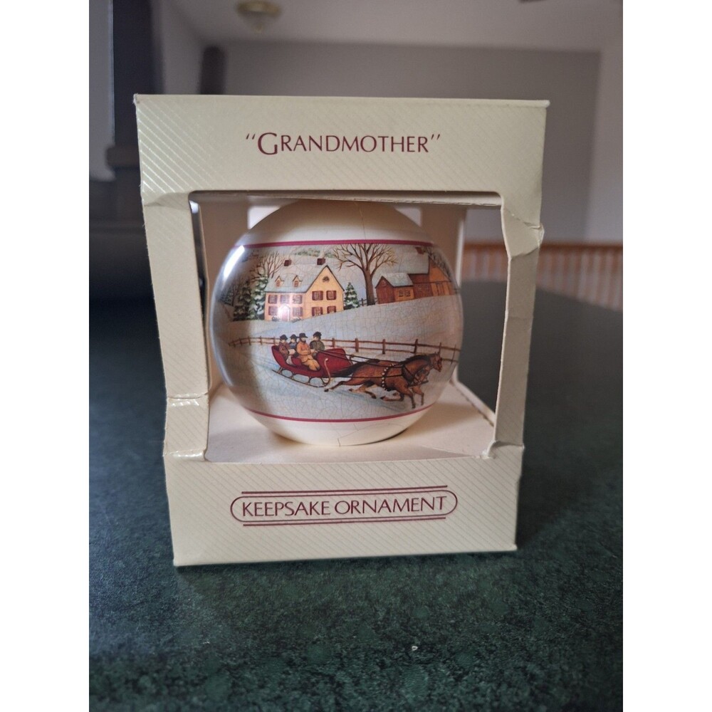 Hallmark Keepsake Ornament 1983 Grandmother Original Box